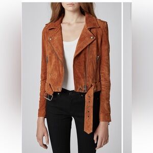 BLANK NYC Brown Suede Jacket